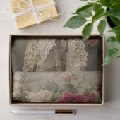 Victorian Rose Wreath Christmas Tissue Paper Tissuepapier (Geschenk)