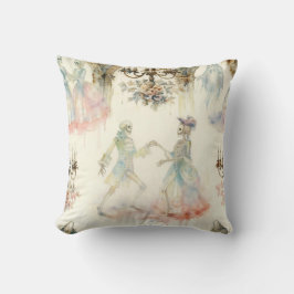 Victorian Skeleton Ballroom  Kussen