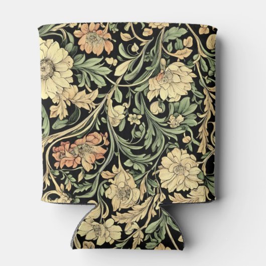 Victorian-style floral pattern  blikjeskoeler (Achterkant)