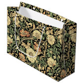Victorian-style floral pattern  groot cadeauzakje (Voorkant Gekanteld)