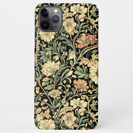 Victorian-style floral pattern  iPhone hoesje (Achterkant)