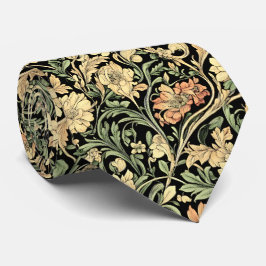 Victorian-style floral pattern  stropdas