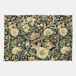 Victorian-style floral pattern  theedoek