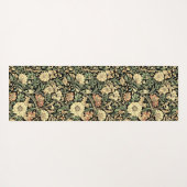 Victorian-style floral pattern yogamat (Achterkant (horizontaal))