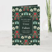 Victorian Style Venus Flytrap  & Vlinder Maatwerk Kaart (Voorkant)