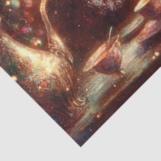 Victorian Tea Party Floral Wonderland Decoupage Tissuepapier (Detail)