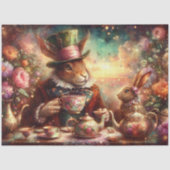 Victorian Tea Party Floral Wonderland Decoupage Tissuepapier (Voorkant)