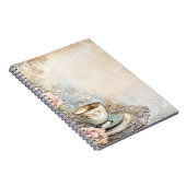 Victorian Tea Party Spiral Photo Notebook Notitieboek (Rechterzijde)