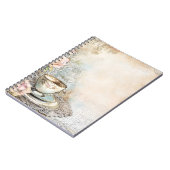 Victorian Tea Party Spiral Photo Notebook Notitieboek (Linkerzijde)