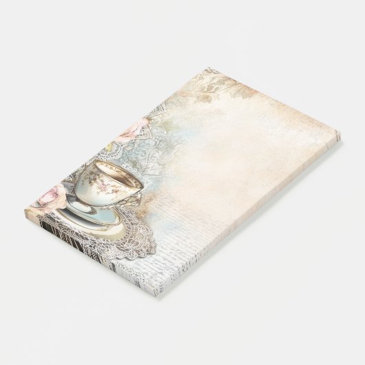 Victorian Thee Feest sticky note (Schuin)