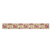 Victorian Valentine Floral Wrapping Paper Satijnen Lint (Voorkant)