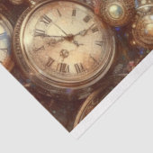 Victorian Vintage Alice Wonderland Steampunk Tissuepapier (Detail)