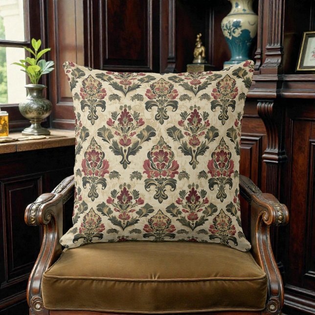 Victorian Vintage Floral Kussen (Creator heeft geüpload)