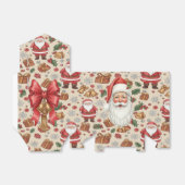 Victorian Watercolor Santa Christmas Collection Bedankdoosjes (Uitgevouwen)
