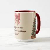 Victorian Watercolor Santa Christmas Collection Mok (Voorkant rechts)