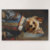 Victorian Yorkshire Terrier in Clothes Whimsical Legpuzzel (Horizontaal)