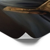 Victorian Yorkshire Terrier in Clothes Whimsical  Poster (Hoek)