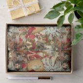 Victorian Yuletide Treasures Collage Tissuepapier (Geschenk)
