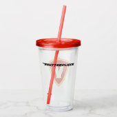 Victoriana Acryl Tumbler — De Shutterclique Acryl Drinkbeker (Achterkant)