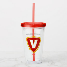 Victoriana Acryl Tumbler — De Shutterclique Drinkbeker