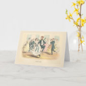  Victorianen - De Grote Polka Dans, Kaart (Gele Bloem)