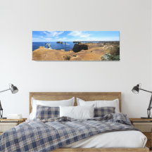Victoria's Baai van Eilanden Kustpanorama