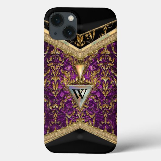 Victoria's Marshwell Monogram Case-Mate iPhone Case (Achterkant)
