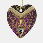 Victoria's Marshwell Monogram Keramisch Ornament (Links)