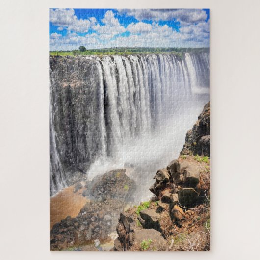 Victoriawaterval: De Rook Die Dondert Legpuzzel (Verticaal)