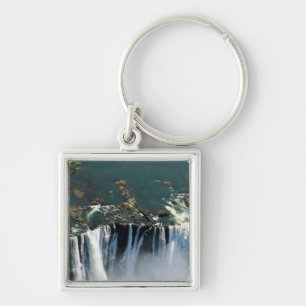 Victoriawaterval, grens tussen Zambia en Zimbabwe. Sleutelhanger