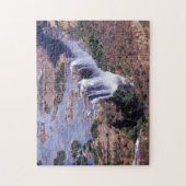 Victoriawaterval luchtfoto - Zimbabwe, Afrika Legpuzzel (Verticaal)