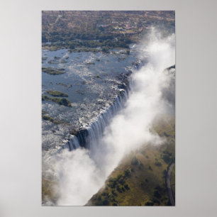 Victoriawaterval, Zambezirivier, Zambia - Poster