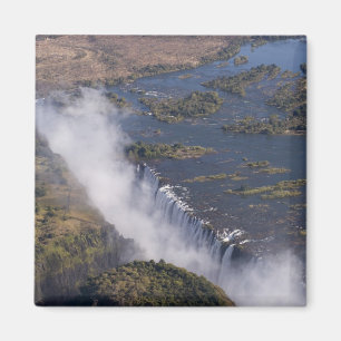 Victoriawaterval, Zambezirivier, Zambia - Zimbabwe Magneet
