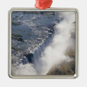 Victoriawatervallen, Zambezirivier, Zambia - Metalen Ornament