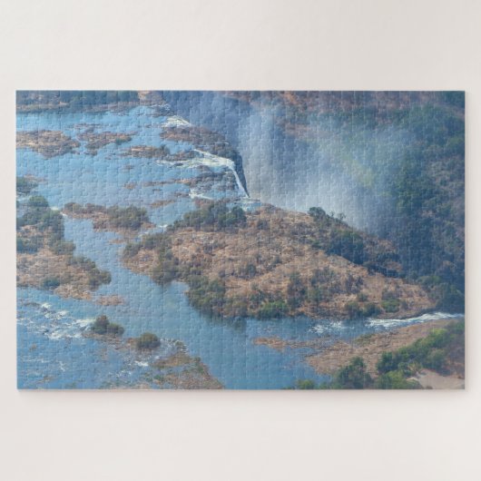 Victoriawatervallen, Zimbabwe, Afrika Legpuzzel (Horizontaal)