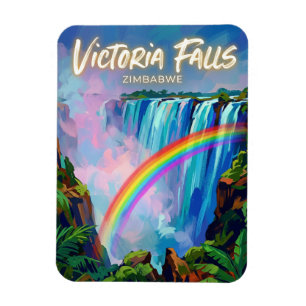Victoriawatervallen Zimbabwe Magneet