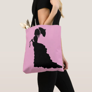 VICTORIËLE DAME ROZE TAS