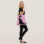 VICTORIËLE DAME ROZE TAS (Op model)