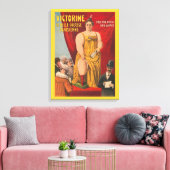Victorine, de mooie Parijse grote vrouw Canvas Afdruk (Insitu (Woonkamer))