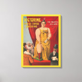 Victorine, de mooie Parijse grote vrouw Canvas Afdruk (Voorkant)