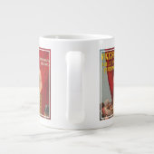 Victorine, de mooie Parijse grote vrouw Grote Koffiekop (Achterkant)