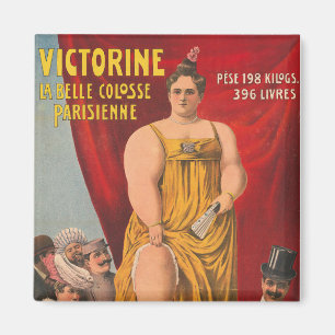 Victorine, de mooie Parijse grote vrouw Magneet
