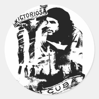 Victoriosa Cuba Ronde Sticker