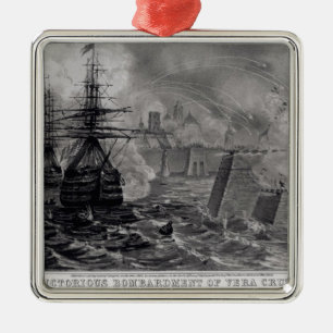 Victorious Bombardment van Vera Cruz Metalen Ornament