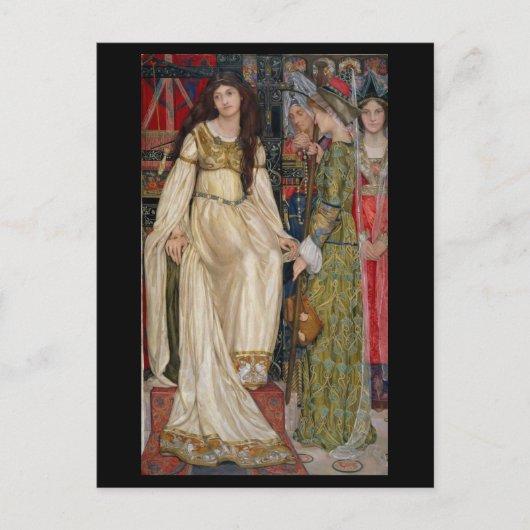 Victorious Knight, 14e eeuw Briefkaart (Voorkant)