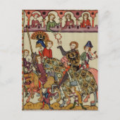 Victorious Knight, 14e eeuw Briefkaart (Voorkant)