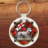 Victorious Lamb Sleutelhanger (Voorkant)