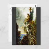 Victorious Sphinx van Gustave Moreau Briefkaart (Voorkant / Achterkant)