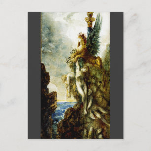 Victorious Sphinx van Gustave Moreau Briefkaart