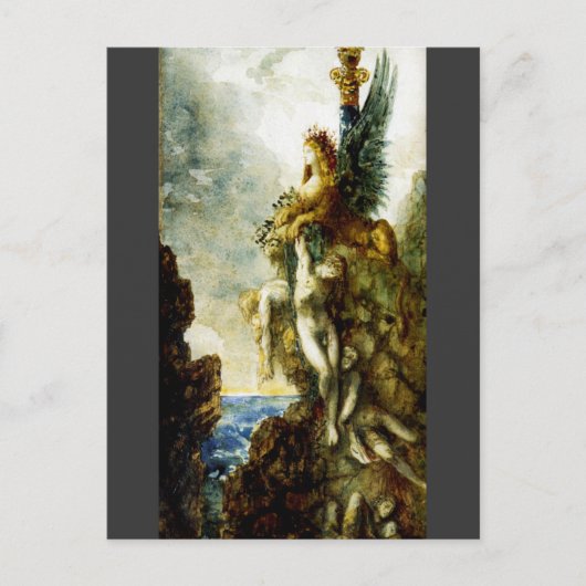 Victorious Sphinx van Gustave Moreau Briefkaart (Voorkant)